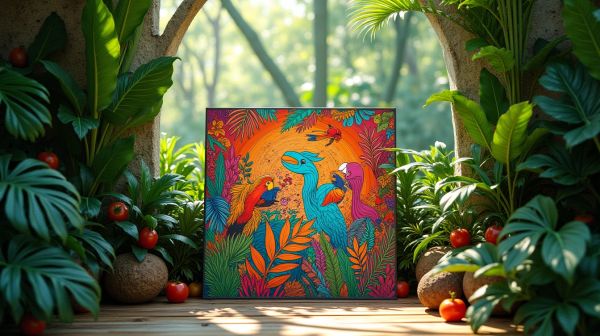 Affiche jungle : une touche excentrique pour votre déco