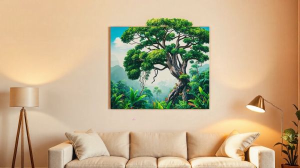 Découvrez comment un affiche jungle transforme votre intérieur