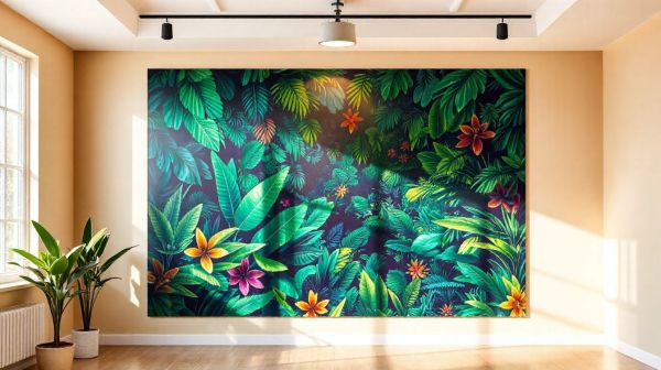 Découvrez comment un affiche jungle transforme votre intérieur