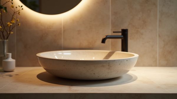 Maximisez l'authenticité avec des vasques en pierre design