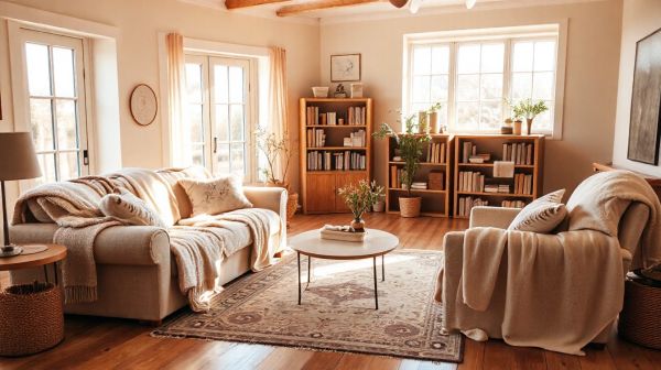 Top idées de décoration avec du linge de maison cosy