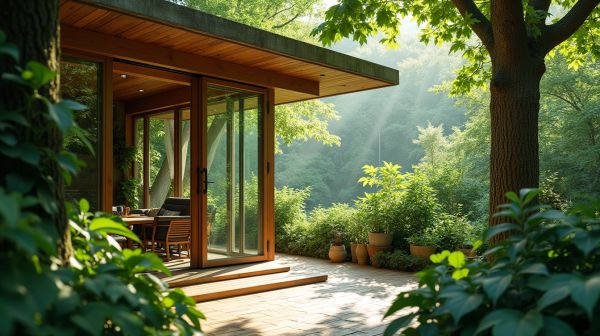 Un studio de jardin habitable qui transforme votre espace extérieur