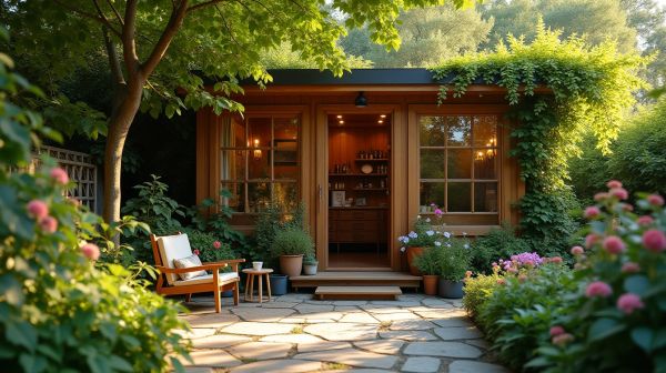 Un studio de jardin habitable qui transforme votre espace extérieur